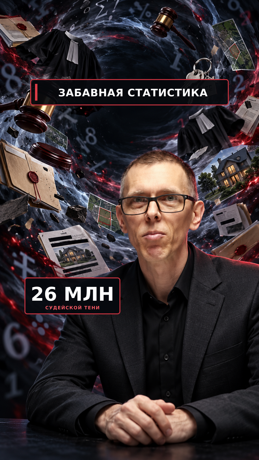 🗣Забавная статистика: кто будет судить судью?